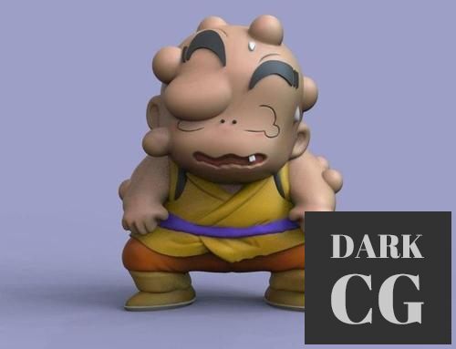 Krillin – 3D Print