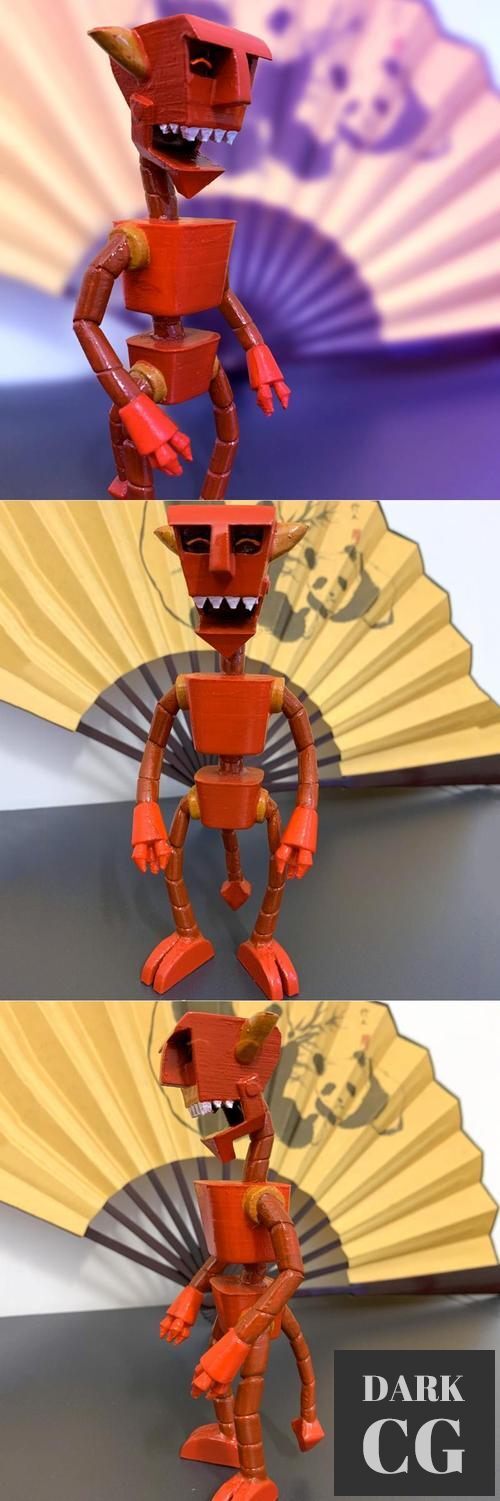 Robot Devil from Futurama – 3D Print
