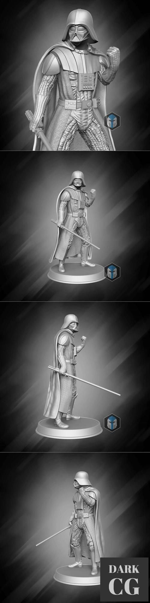 Darth Vader Figurine Pose 3 – 3D Print