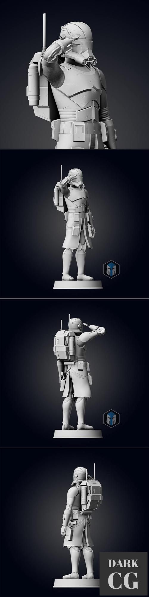 Bad Batch Echo Figurine - Pose 2 – 3D Print