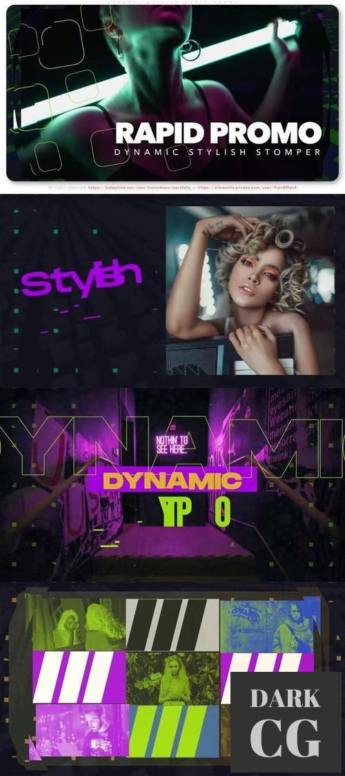 Dynamic Stylish Rapid Promo 38254068