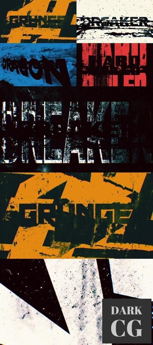Breaker Grunge Title Opener 25426255