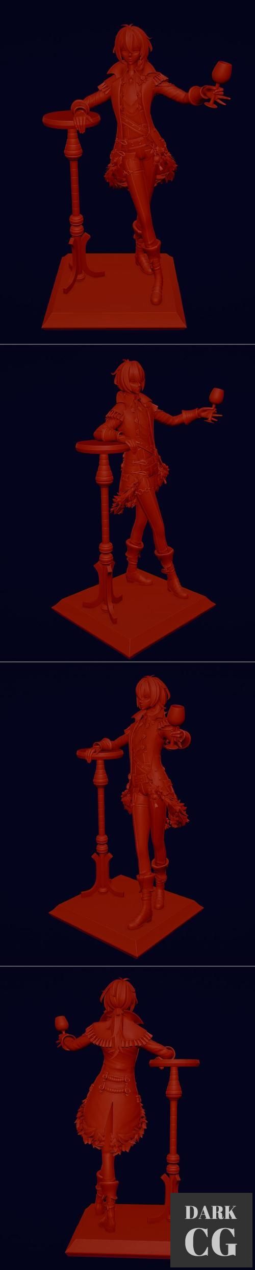 Diluc - Genshin Impact – 3D Print