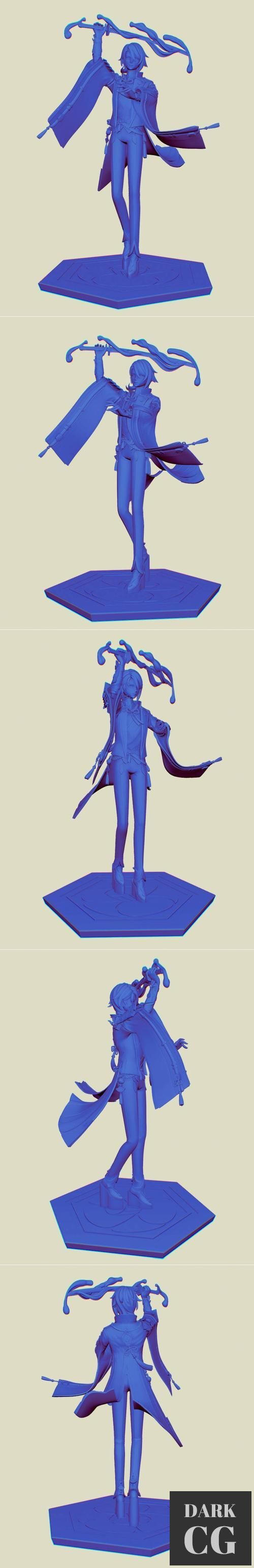 Kamisato Ayato - Genshin Impact – 3D Print