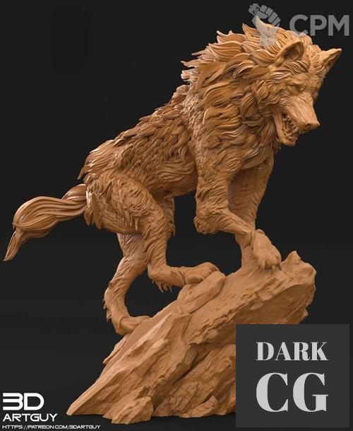 Direwolf – 3D Print