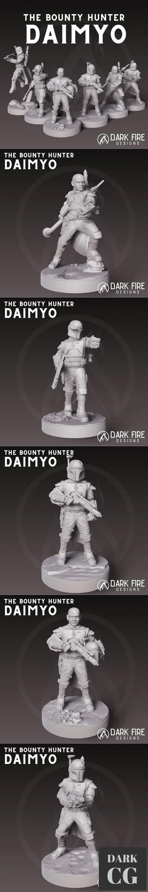The Bounty Hunter Daimyo – 3D Print