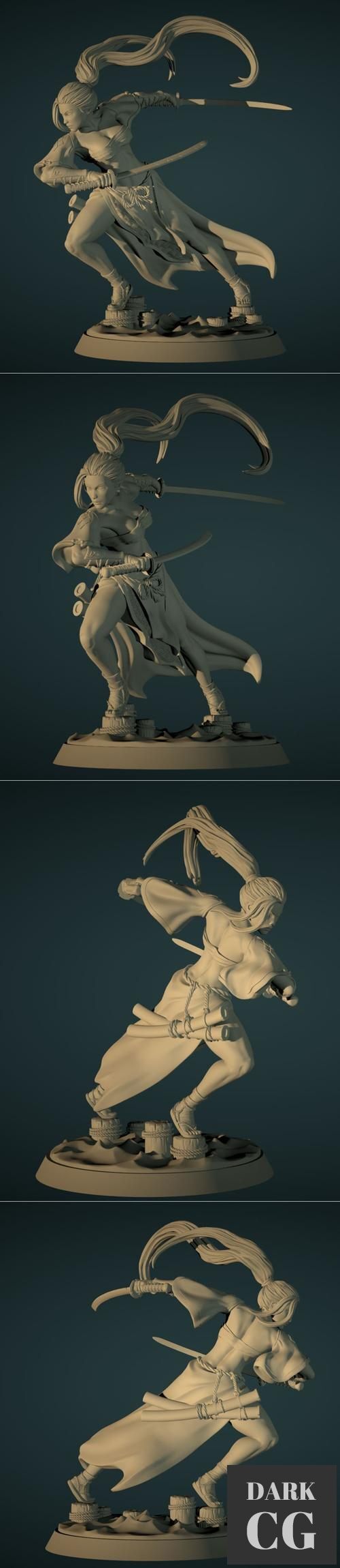 Tachibana Immortal Blades – 3D Print