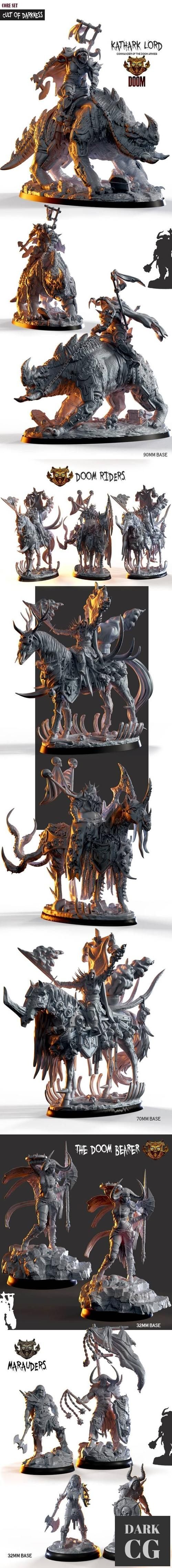 Doom Chaos Kickstarter - Nocturna models – 3D Print