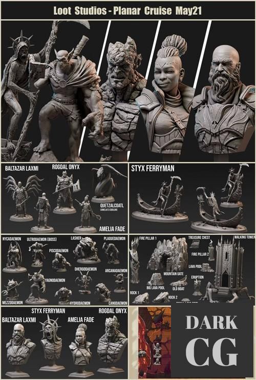 Loot Studio - Planar Cruise May 2021 – 3D Print
