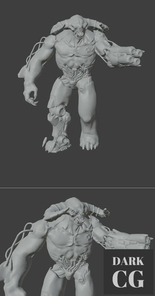 Doom - Eternal Tyrant – 3D Print
