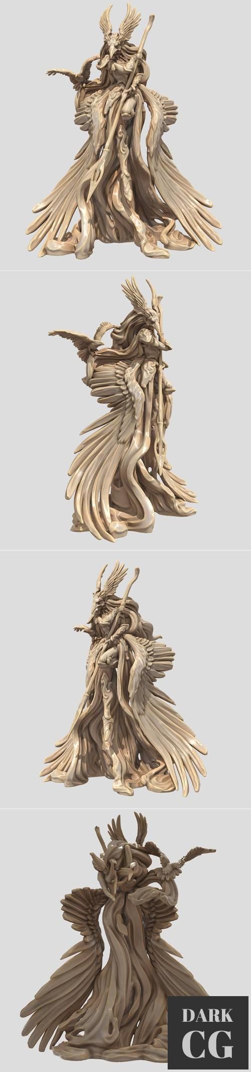 Vus - Spear Maiden – 3D Print