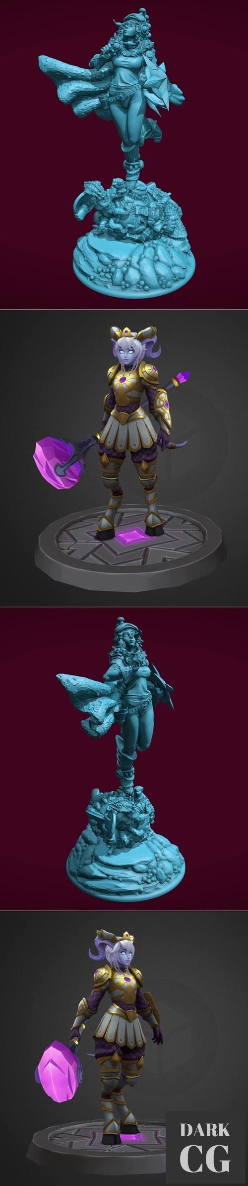 Shootin' Star and Yrel – 3D Print