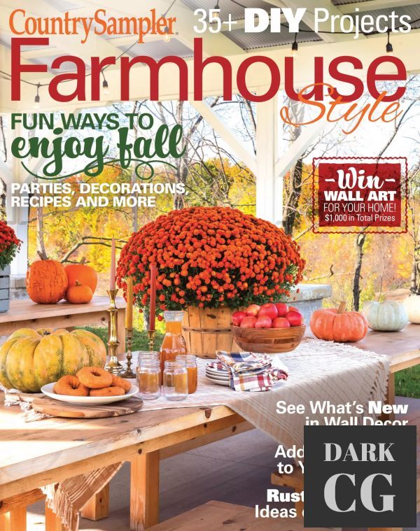 Country Sampler Farmhouse Style – Autumn 2022 (PDF)