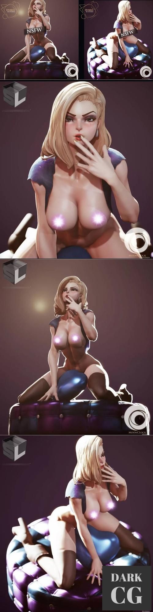 Android 18 Sexy v4 – 3D Print