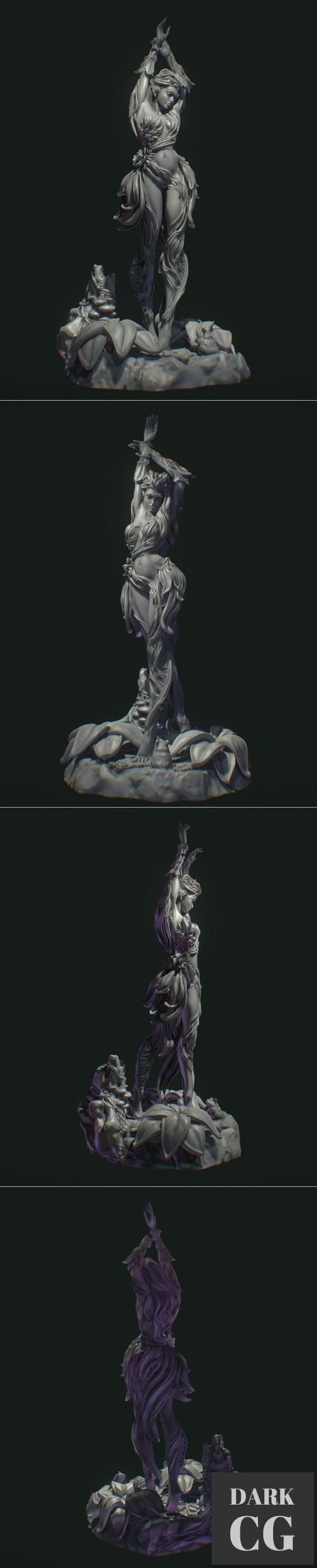 Eyrine The Forest Nymph – 3D Print