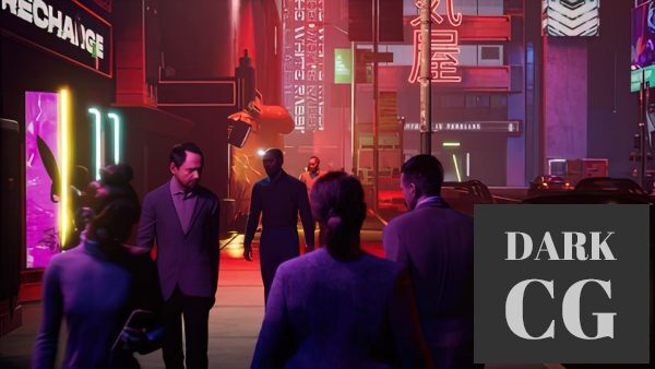 Create a Cyberpunk street in Unreal Engine 5