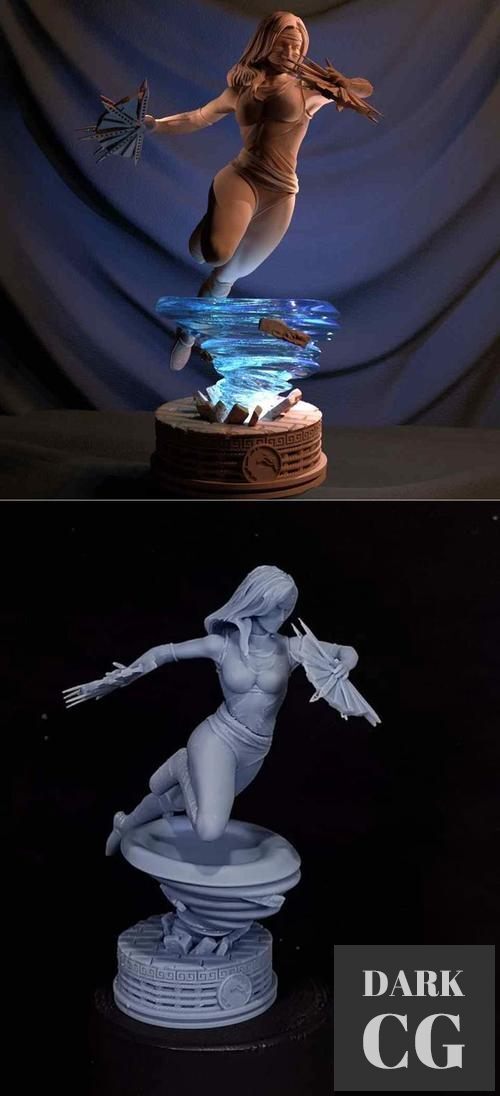 Kitana Statue - Mortal Kombat – 3D Print