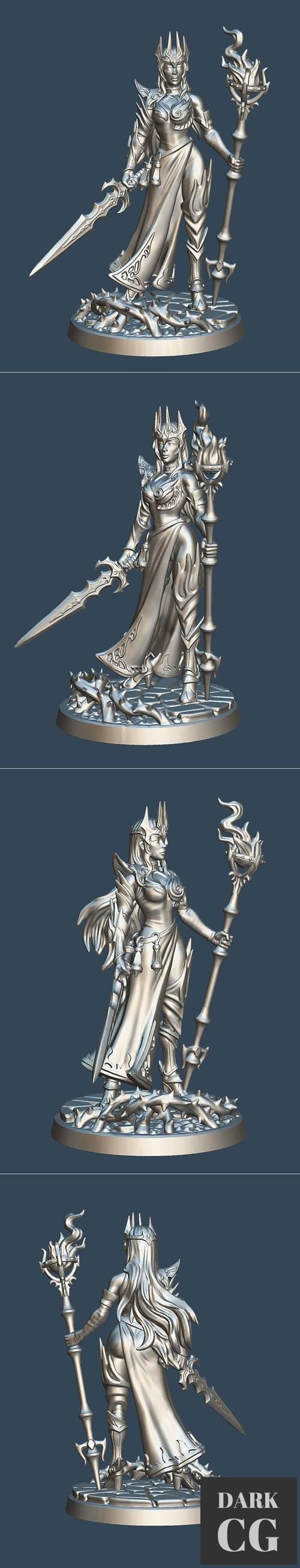 Fire Witch – 3D Print