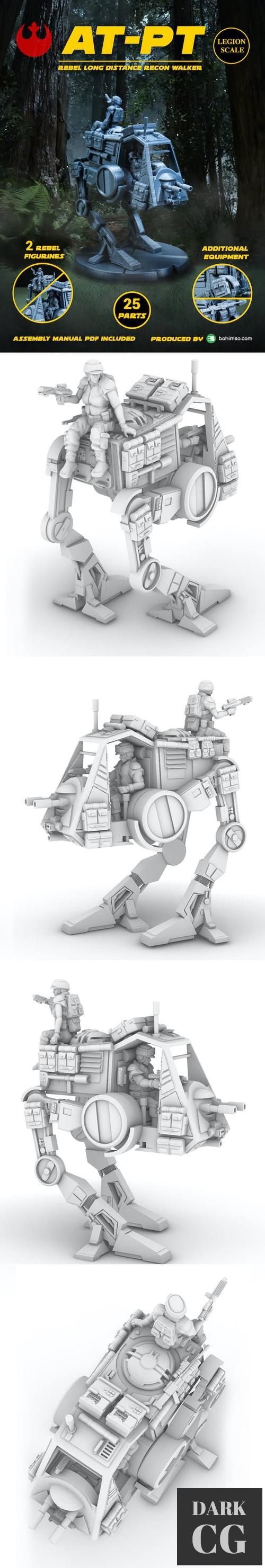 AT-PT Rebel Walker – 3D Print