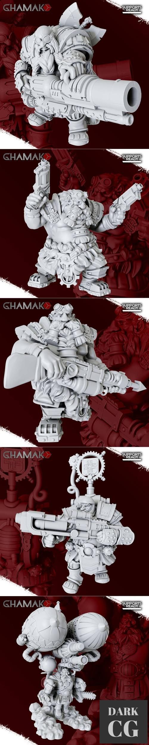 Ghamak - Kharadron June 2022 – 3D Print