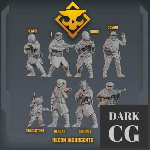 Insurgent Recon Squad – 3D Print