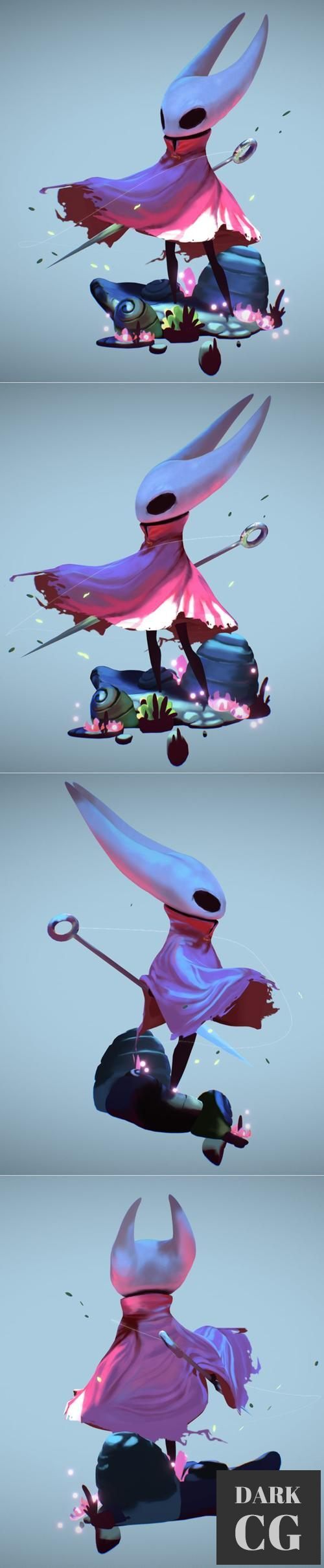 Hollow Knight Hornet Yoshiyaki – 3D Print