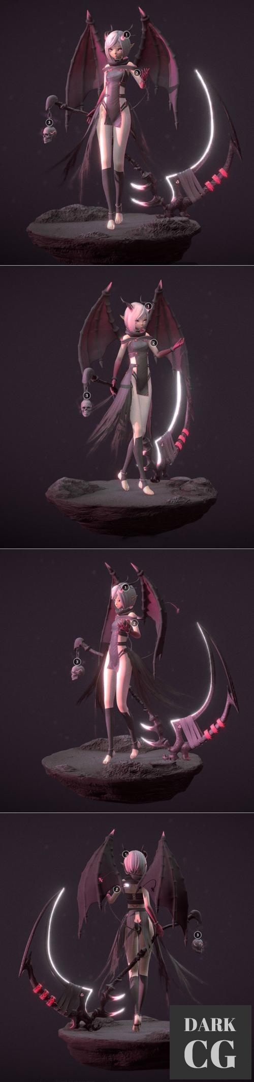 Dragon Girl – 3D Print
