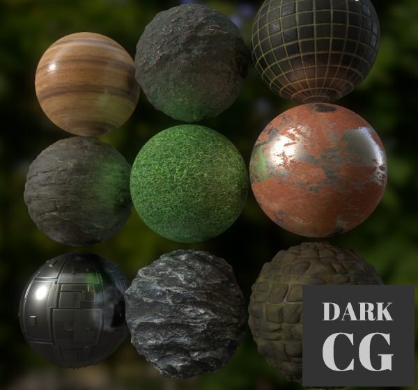 400 PBR Textures