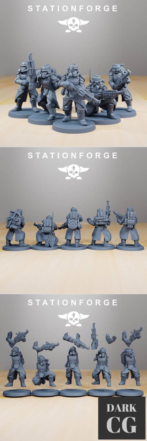 Grimguard Tinkers – 3D Print
