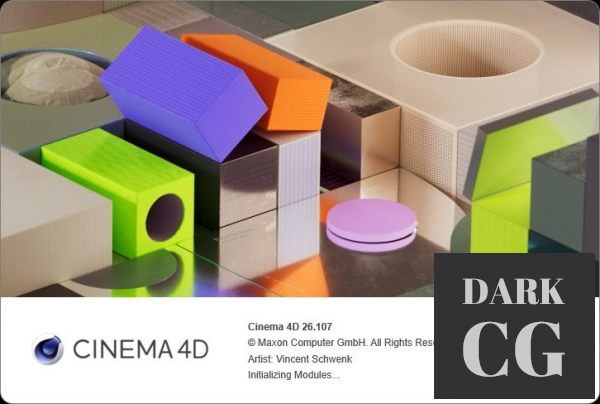 Maxon Cinema 4D Studio R26 107 Win Mac x64