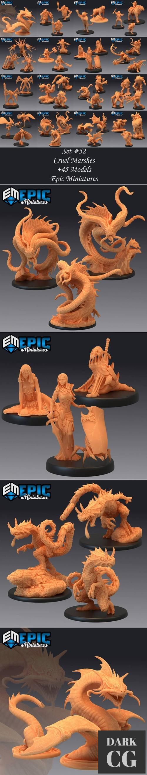 Epic Minis - Cruel Marshes – 3D Print