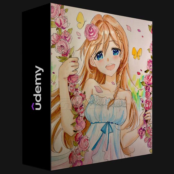 Udemy Anime Academy Traditional Anime Drawing