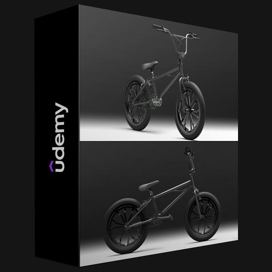 Udemy Bike Modeling and Rendering with Cinema 4D and V Ray 5