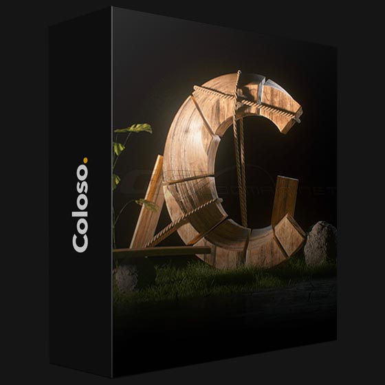 Coloso Realistic texturing using Cinema 4D and Octane