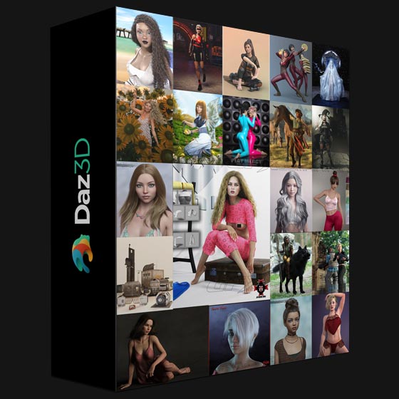 DAZ3D Poser Bundle 7 June 2022