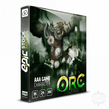 Epic Stock Media AAA Game Character Orc