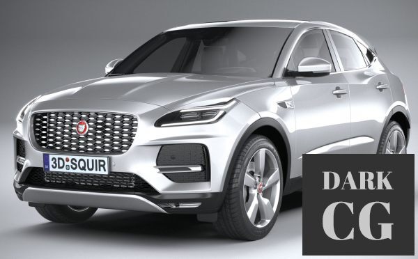 3D Model Jaguar E Pace Regular 2021