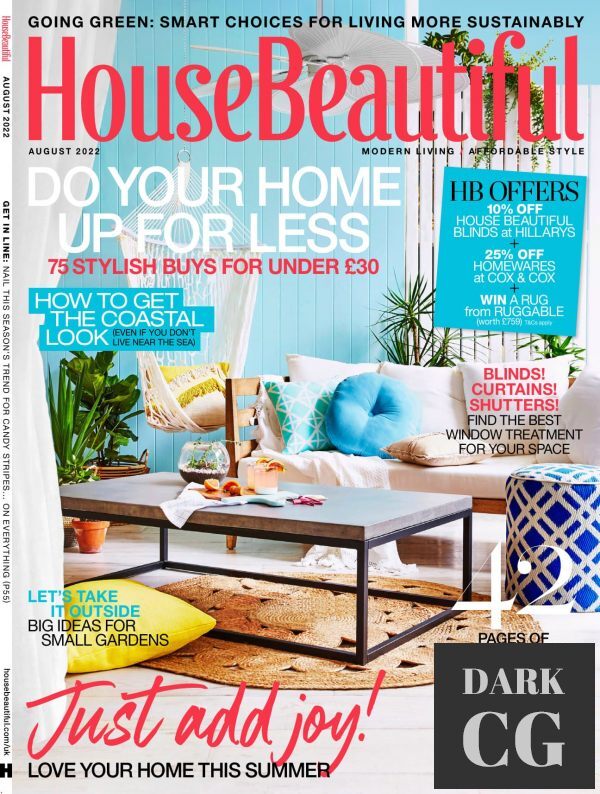 House Beautiful UK – August 2022 (True PDF)