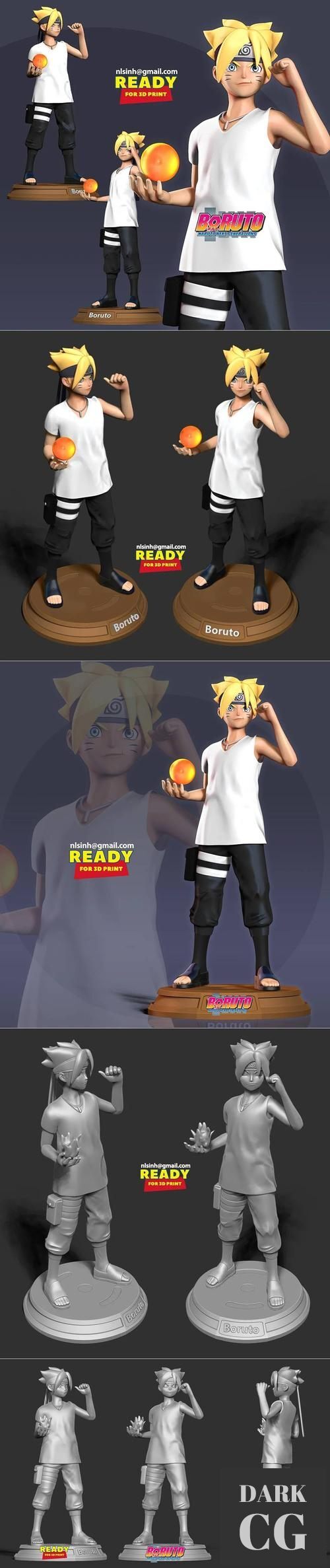 Boruto – 3D Print