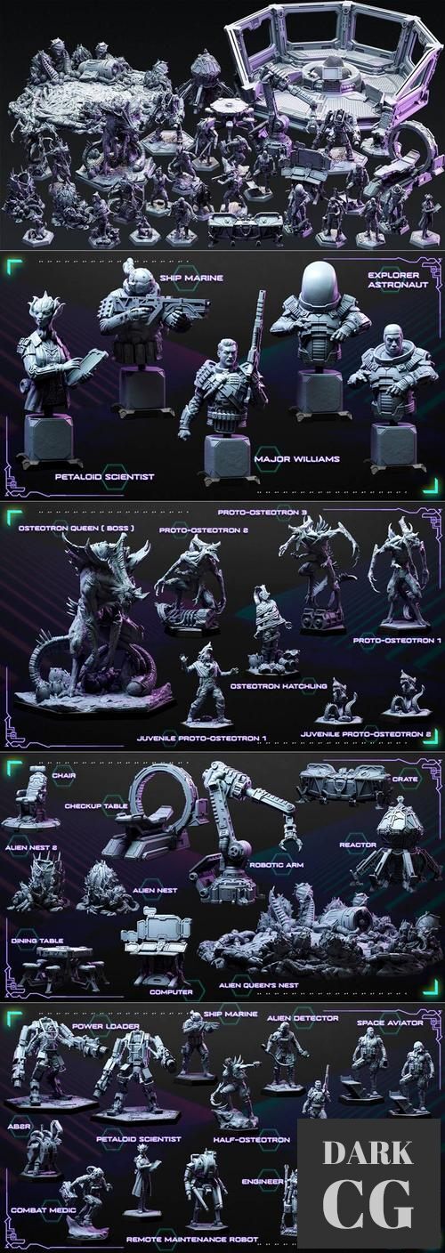 3D Model Loot Studios Sci fi February 2022 3D Print
