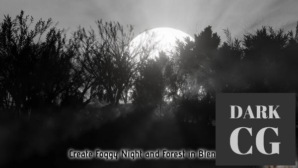 Skillshare Create Foggy Night and Forest in Blender