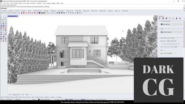Udemy Rhino 3D for Landscape Architecture