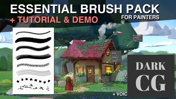 ArtStation Essential brush pack for painters Demo Tutorial
