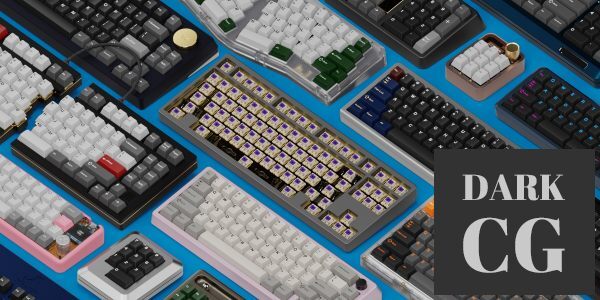 Gumroad – Keyboard Render Kit 2 for Blender