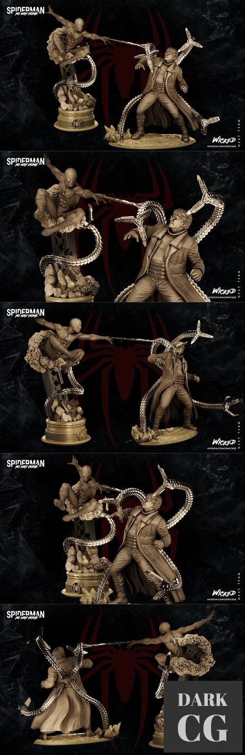 Wicked - Marvel Spider man Sculpture – 3D Print