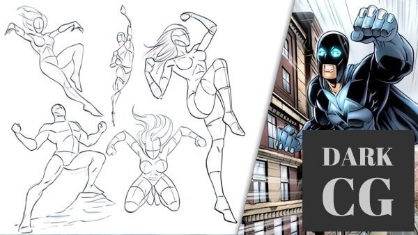 Udemy How To Draw Dynamic Comic Book Superheroes Start To Finish