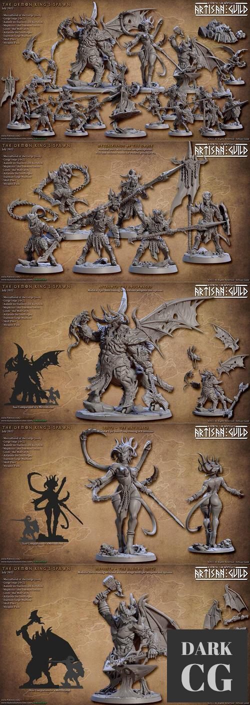 Artisan Guild - The Demon King Spawn – 3D Print