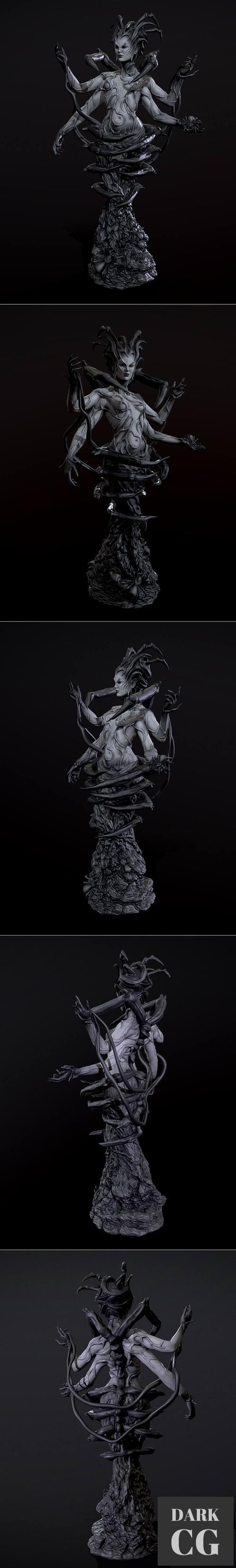 3D Model Mephalamodel 3D Print