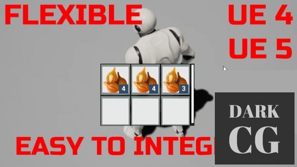 Udemy – UNREAL ENGINE 4&5 – Create own INVENTORY system for RPG game