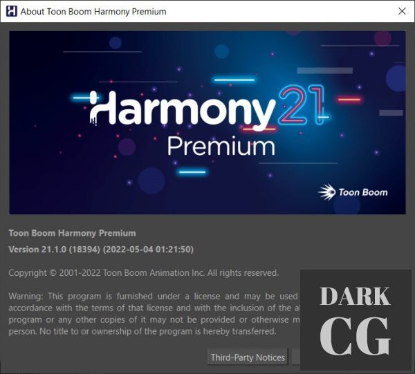 Free download new version of Toon Boom Harmony Premium 21.1 Build 18394 for Windows 64-bit